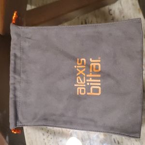 Alexis bittar dust bag. 7.75" by 6"